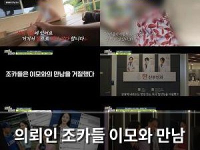 의뢰인 조카들 이모와 만남 거부 10년 전 보육원으로 보낸 이유