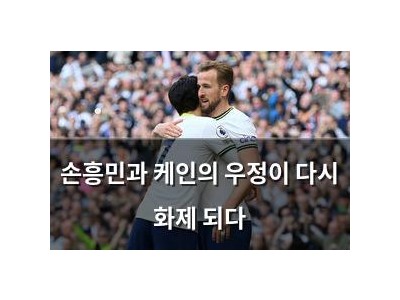 손흥민과 케인의 우정이 다시 화제 되다