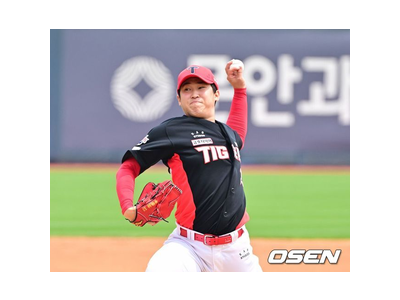 윤영철 퓨처스리그에서 5실점하며 난타 당해